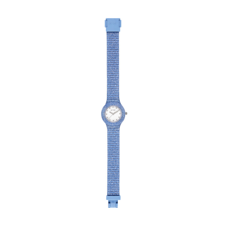 Hip Hop orologio Blu Shimmer Crush 32mm HWU1337