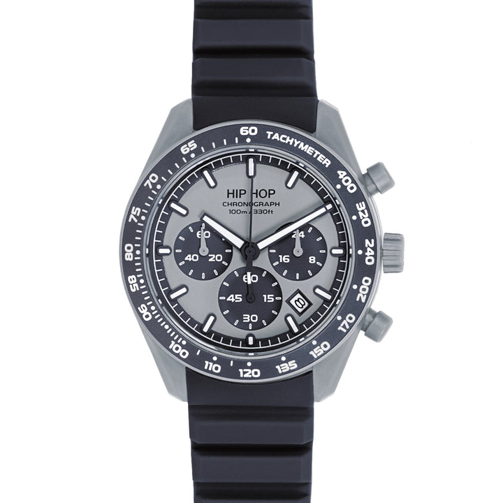 Hip-Hop-Uhr Dark Grey XT10-Kollektion 42 mm HWU1344