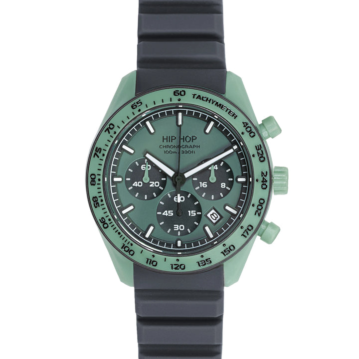 Reloj Hip Hop colección Green Sage XT10 42mm HWU1347