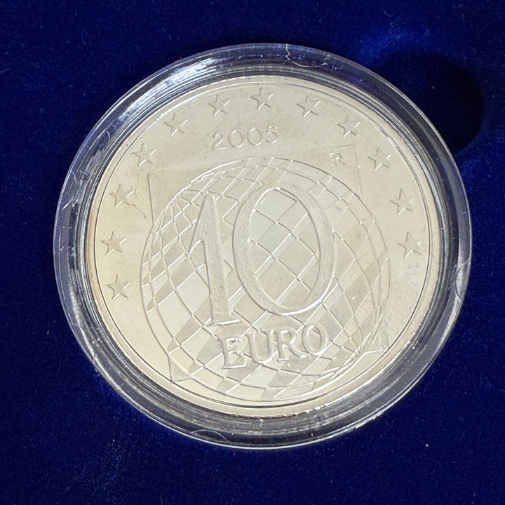 Moneta argento 10€ Pace e Libertà in Europa versione proof