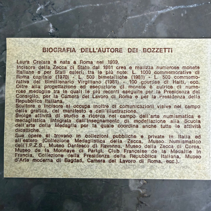 Monete in argento 500 1000 Lire Repubblica di San Marino XXIII Olimpiade 1984