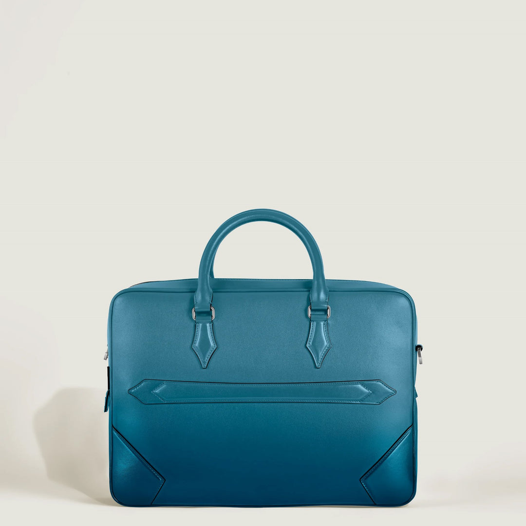 Montblanc Meisterstück document holder in smoked blue shaded 199272