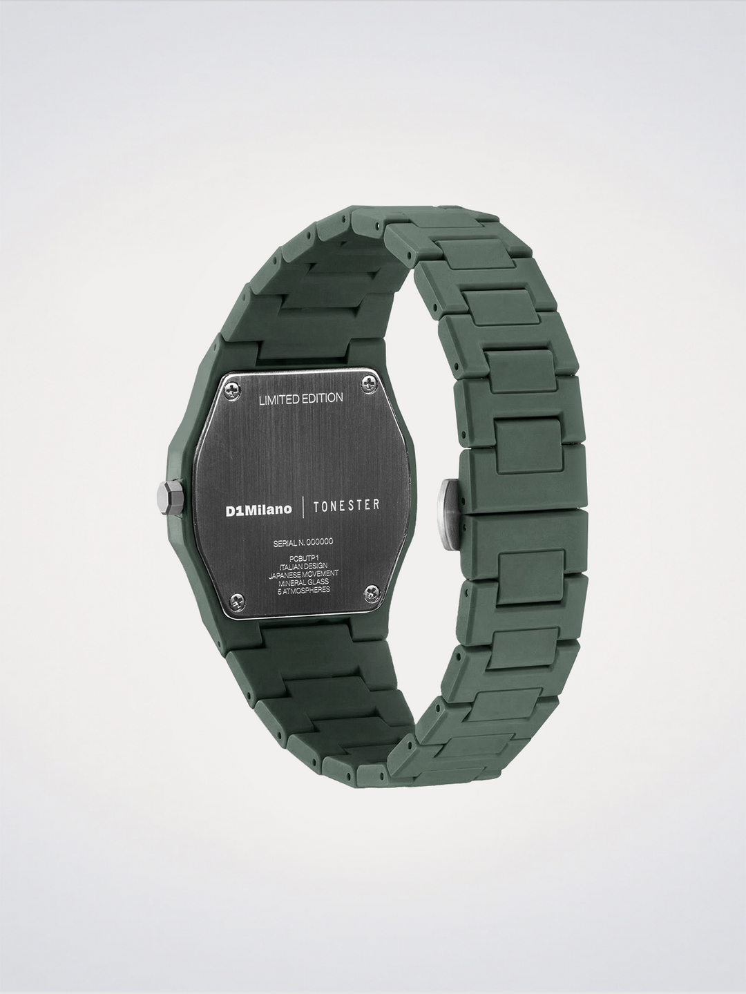 D1 Milano D1 x Tonester: Reloj de edición limitada Love &amp; Sins 40,5 mm D1-PCBUTP4