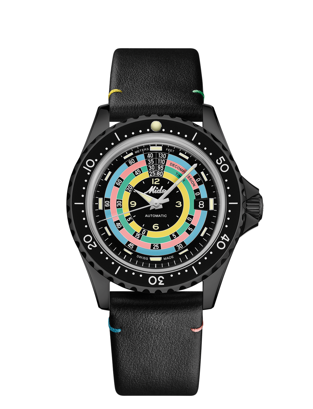 Mido Watch Ocean Star Decompression Worldtimer Limited Edition 1961 40mm Black Automatic Steel Finish PVD Black M026.807.33.051.00