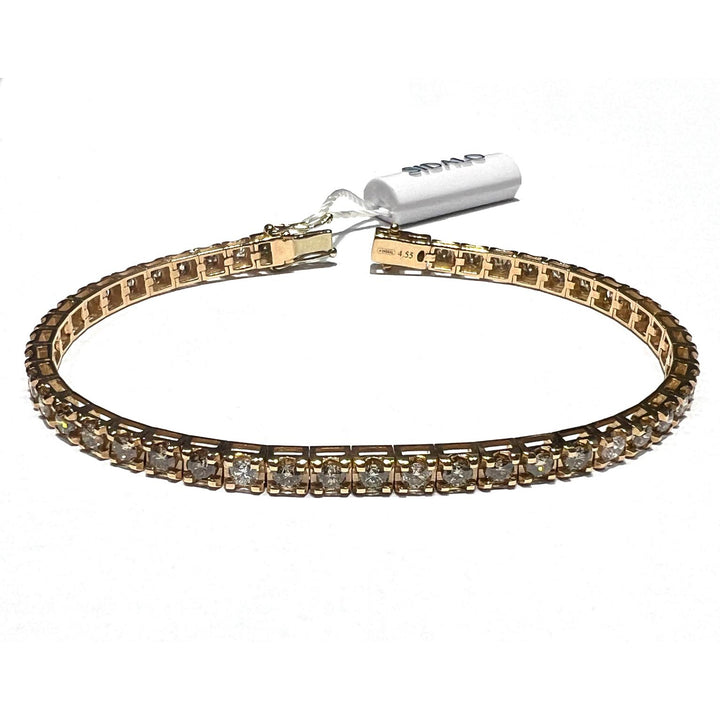 Bracelet Sidalo Tennis or 18 carats diamants M 5188-10-1-BW