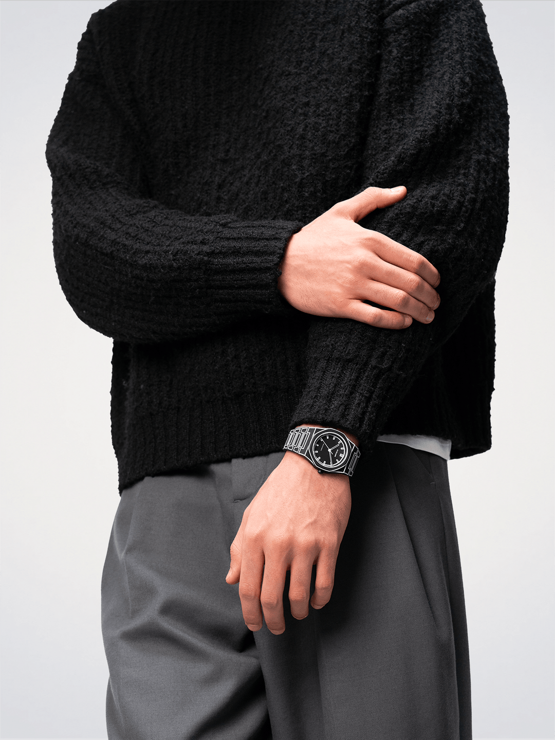 D1 Milano Black Sketch Polycarbon 40,5mm D1-PCBJ33
