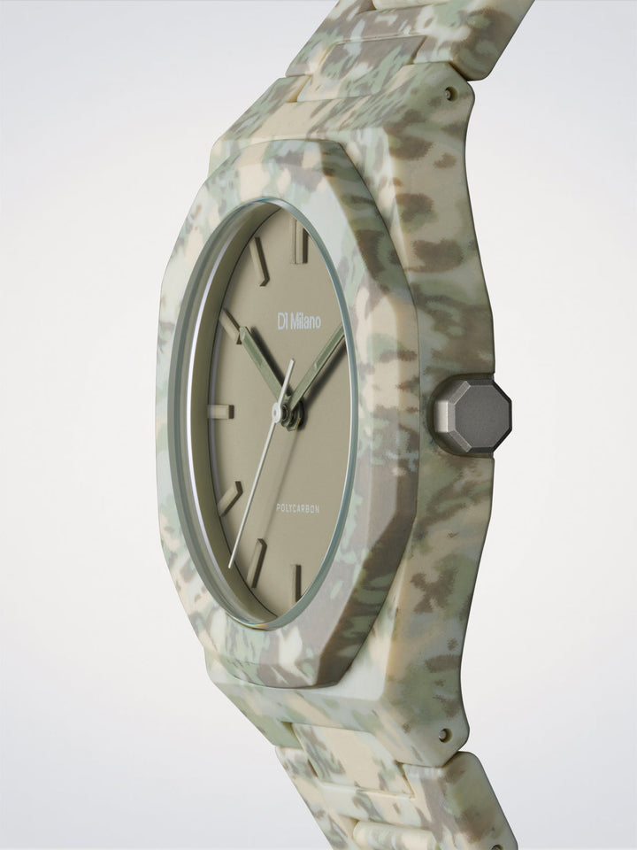 D1 Milano Forest Camo Polycarbon 40.5 mm D1-PCBJ38