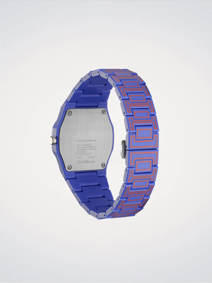 Reloj D1 Milano Electric Sketch de policarbono 37 mm D1-PCBU22