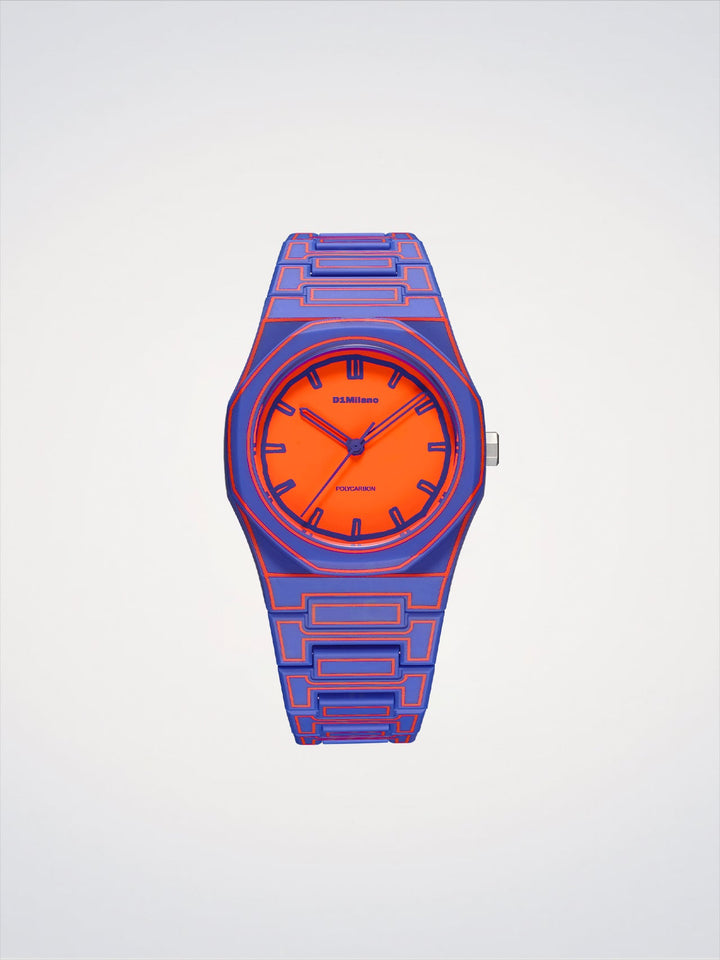 Reloj D1 Milano Electric Sketch de policarbono 37 mm D1-PCBU22