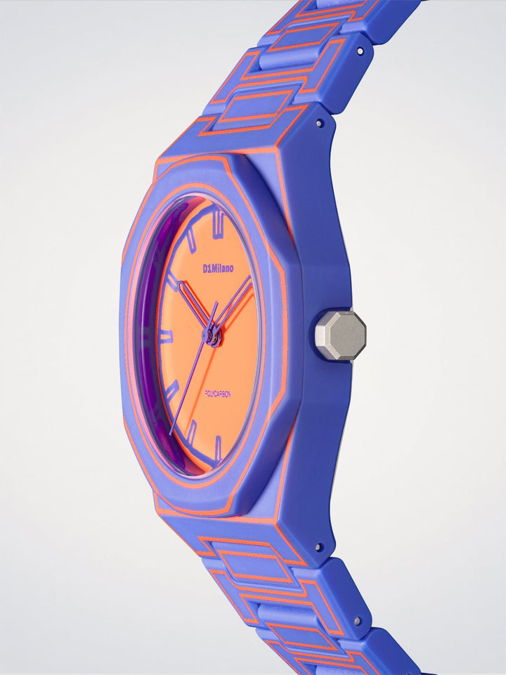 Reloj D1 Milano Electric Sketch de policarbono 37 mm D1-PCBU22
