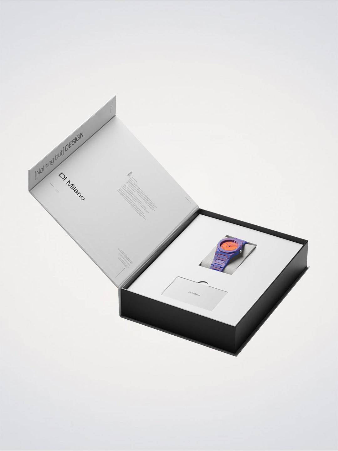 Reloj D1 Milano Electric Sketch de policarbono 37 mm D1-PCBU22