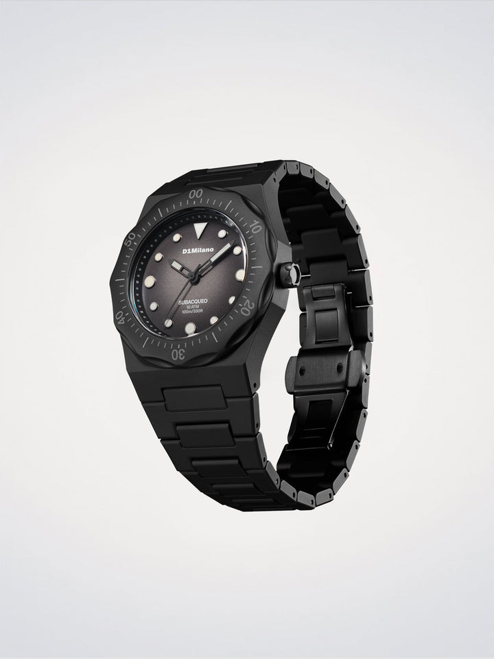 Reloj D1 Milano Carbon Diver Policarbono 40,5 mm D1-PDBJ01
