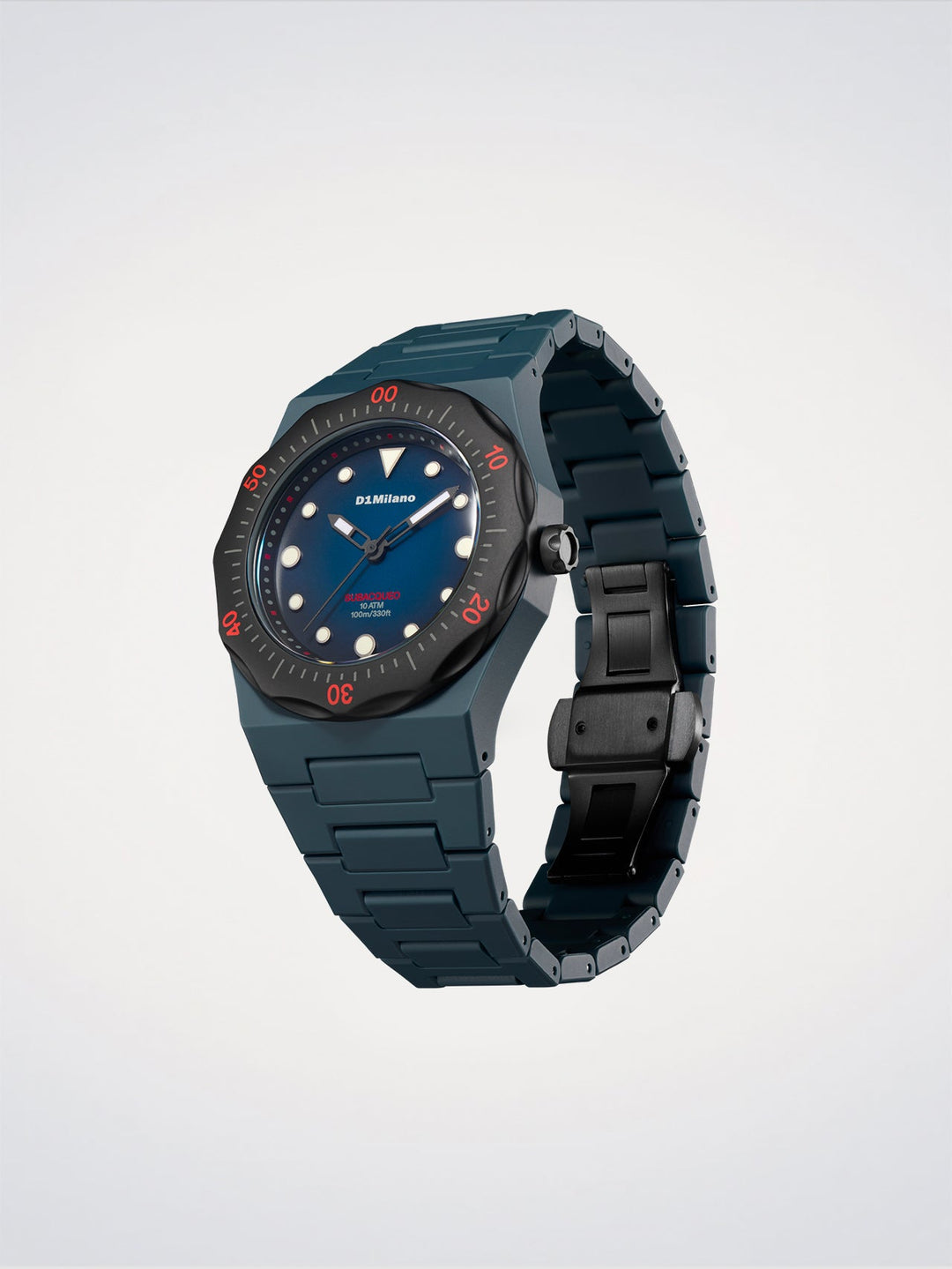 Montre de plongée D1 Milano Drift Polycarbone 40,5 mm D1-PDBJ02