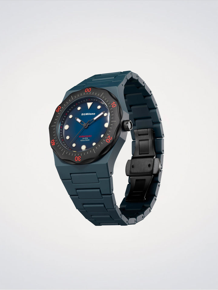 Montre de plongée D1 Milano Drift Polycarbone 40,5 mm D1-PDBJ02