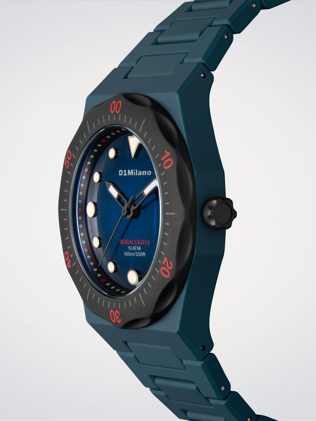 Montre de plongée D1 Milano Drift Polycarbone 40,5 mm D1-PDBJ02