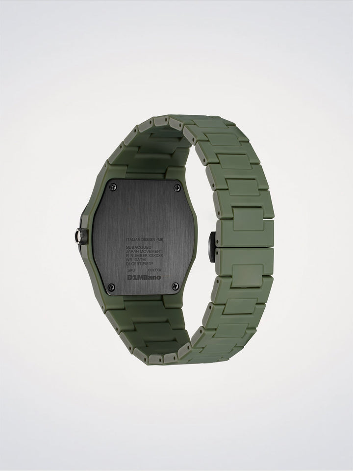 Reloj D1 Milano Lagoon Diver Policarbono 40,5 mm D1-PDBJ04