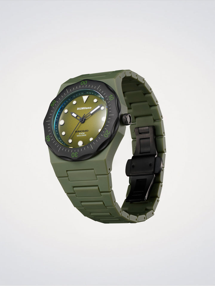 Reloj D1 Milano Lagoon Diver Policarbono 40,5 mm D1-PDBJ04