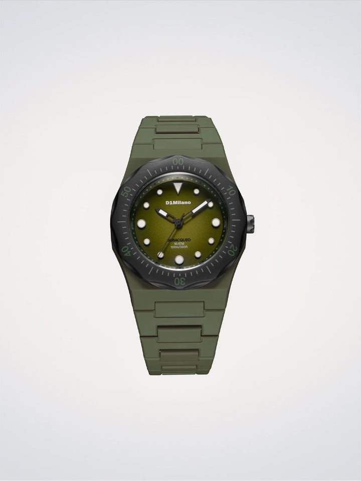 Reloj D1 Milano Lagoon Diver Policarbono 40,5 mm D1-PDBJ04