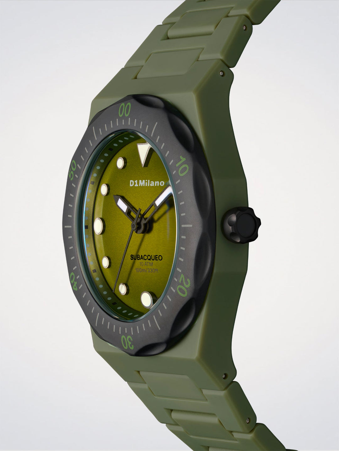 Reloj D1 Milano Lagoon Diver Policarbono 40,5 mm D1-PDBJ04