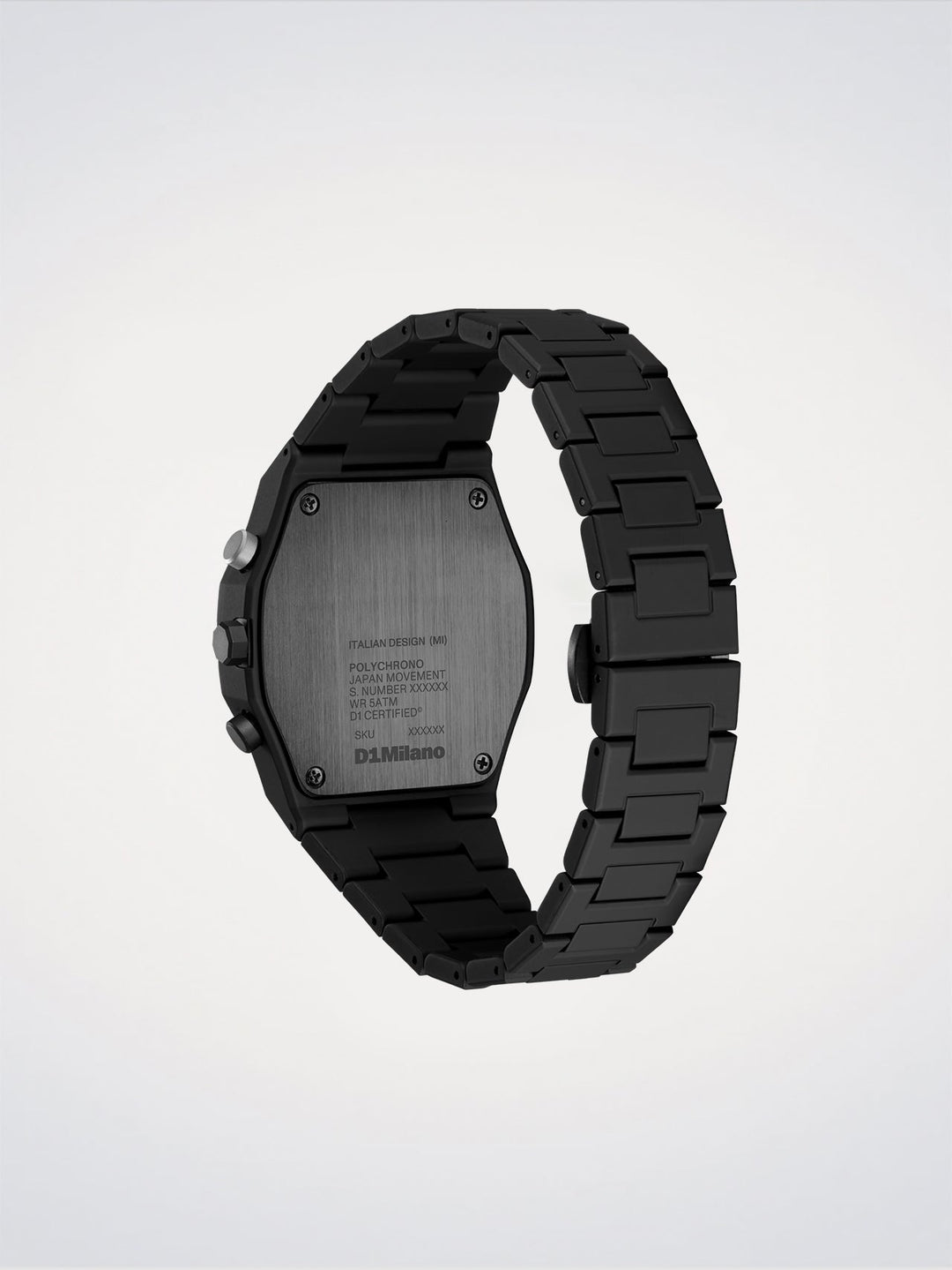 D1 Milano Void Phantom Polychrono-Uhr 40,5 mm D1-PHBJ18