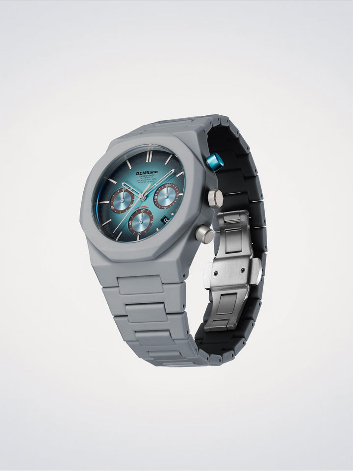 D1 Milano Ice Phantom Polychrono-Uhr 40,5 mm D1-PHBJ21