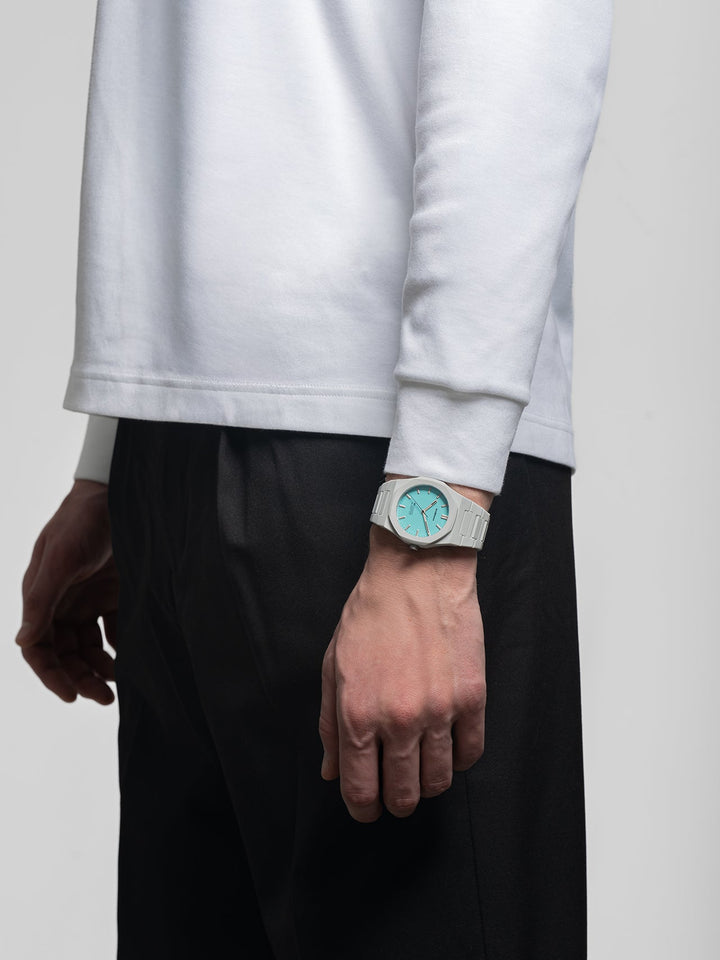 D1 Milano Binary Pulse Polycarbon Watch 40.5 mm D1-PCBJ49