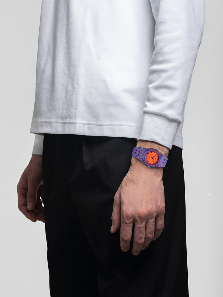 Reloj D1 Milano Electric Sketch de policarbono 37 mm D1-PCBU22
