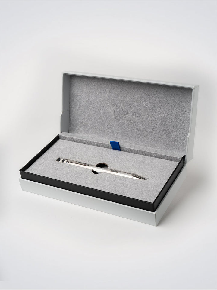 D1 Milano Kugelschreiber Silber D1-PNSTU001