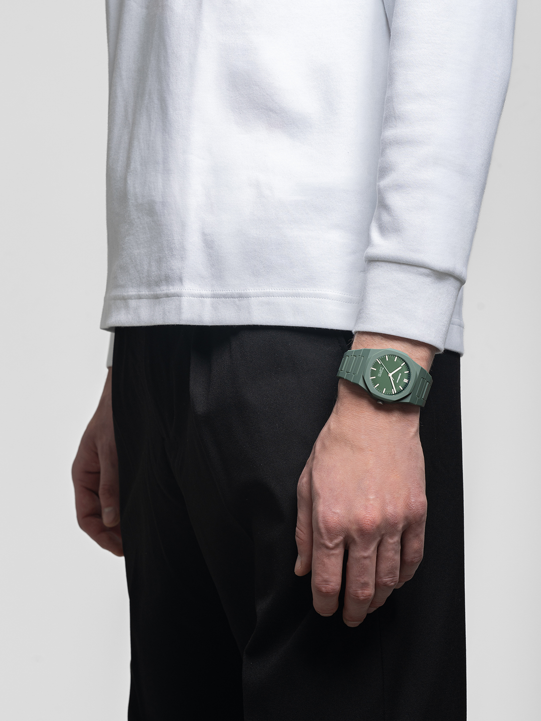 Reloj D1 Milano Green Legacy de policarbono 40,5 mm D1-PCBJ42
