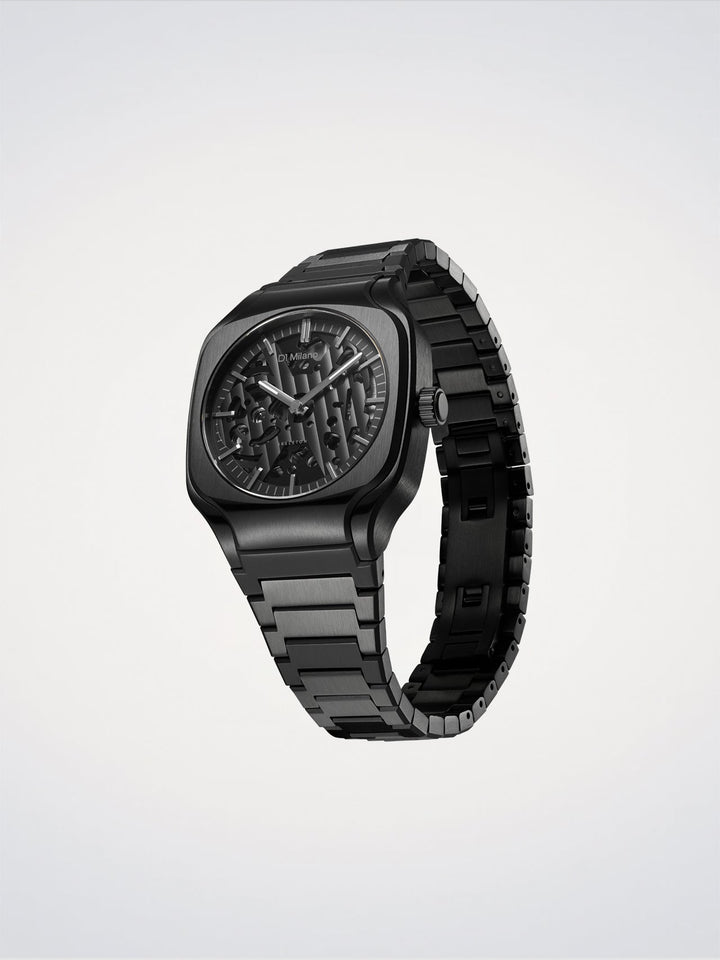 D1 Milano Soot Depth Square Watch 37mm D1-SLBJ02