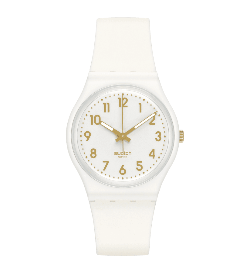 Swatch White Bishop Originals Gent 34 mm SO28W106-S14 Reloj