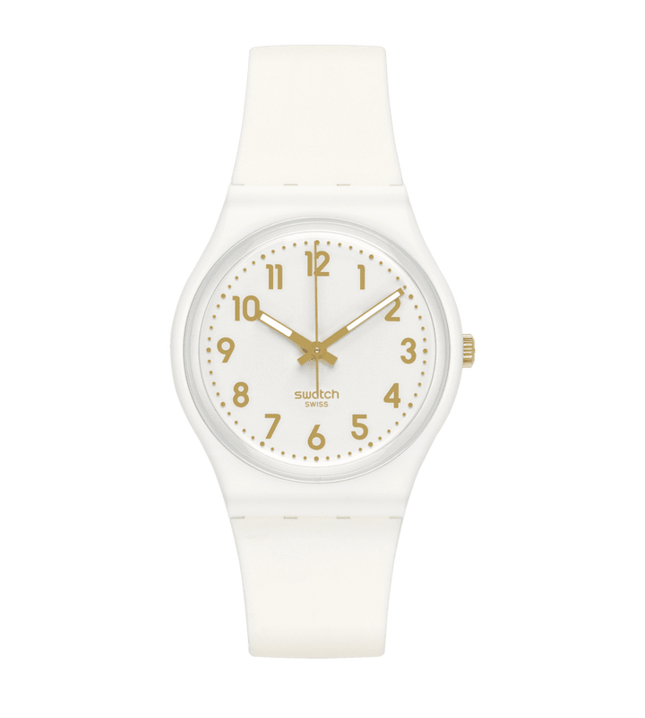 Swatch White Bishop Originals Gent 34 mm SO28W106-S14 Reloj