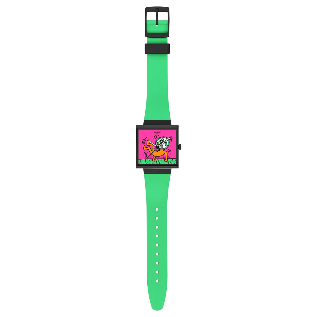 Reloj Swatch BREAK OFFF Biocerámica What If? Collection 33mm SO34Z102