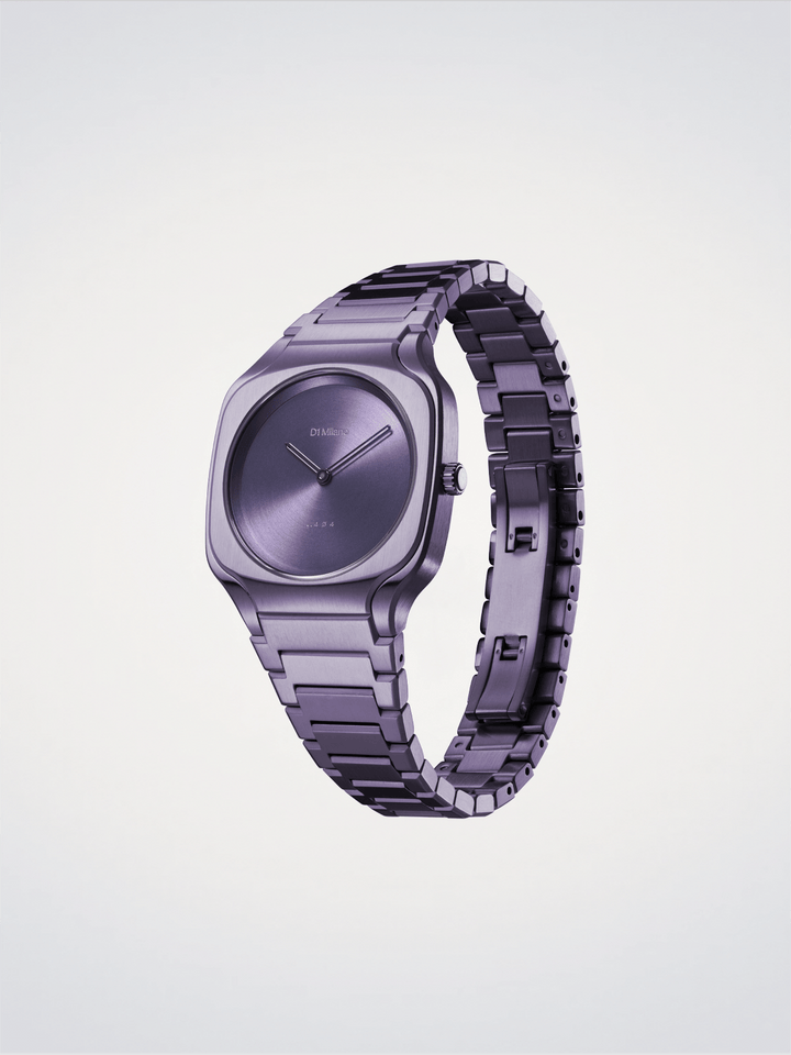D1 Milano Disco Purple Square 32 mm D1-SQBL02