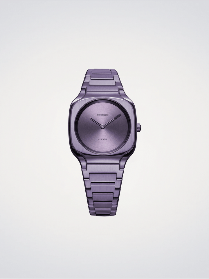D1 Milano Disco Purple Square 32 mm D1-SQBL02