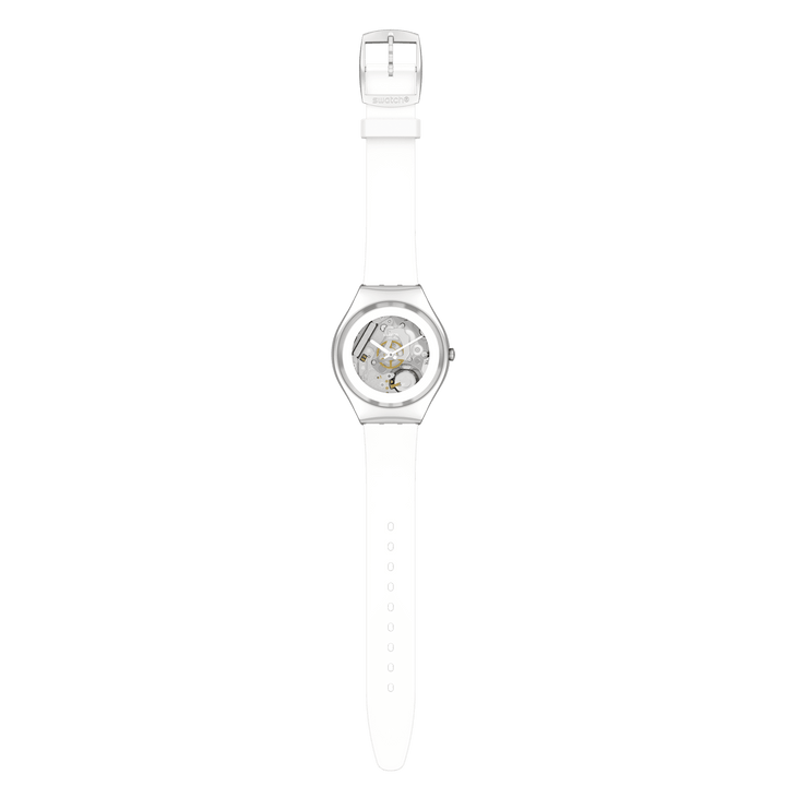 Swatch pure witte ironie originelen huid ironie 38 mm syxs138