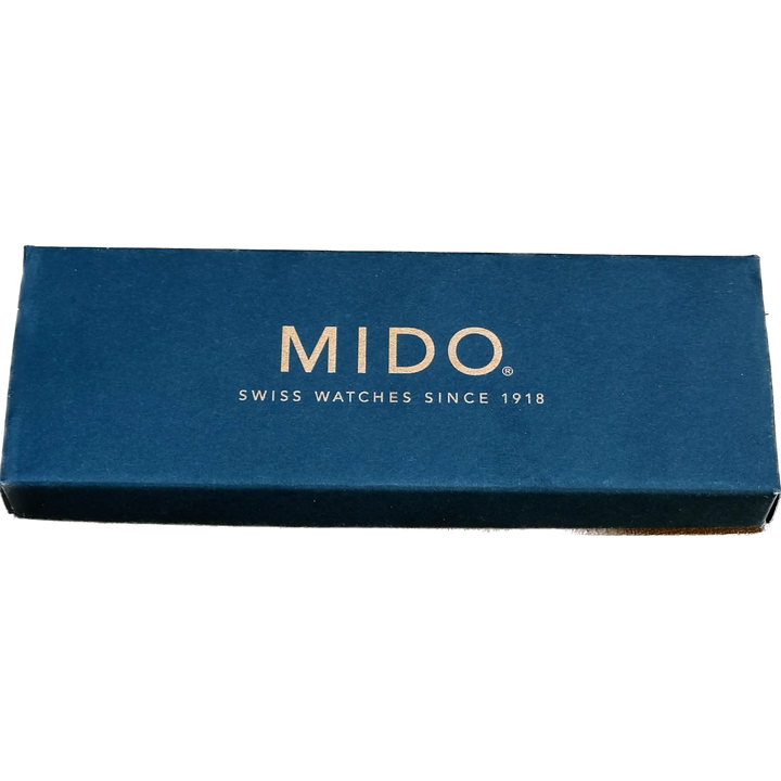 Mido Kenchiave Loop Stahl Leder M803014347