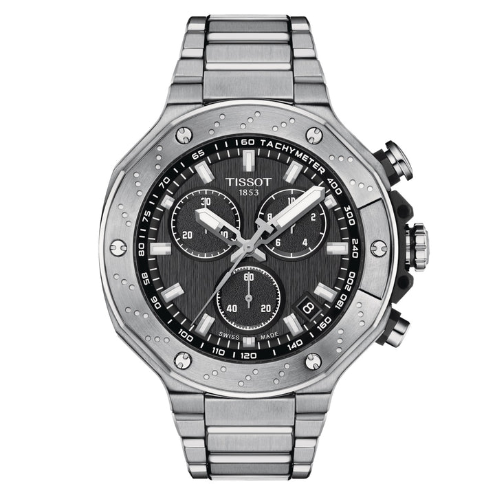 Tissot T-race chronograaf 45 mm zwart kwarts kwarts Watch T141.417.11.051.01