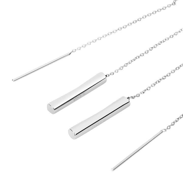 Breil orecchini Flow acciaio TJ3578