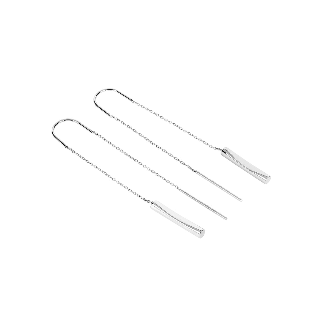Breil orecchini Flow acciaio TJ3578