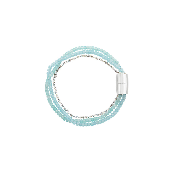 Breil bracciale Magnetica System Small Sea Water acciaio cristalli TJ3623