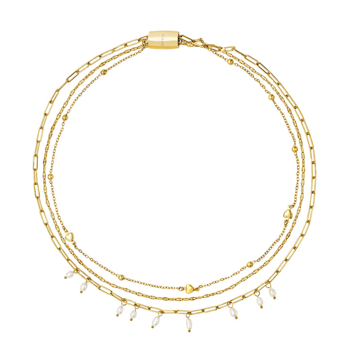 Breil Gargantilla magnética System Medium Pearl&
