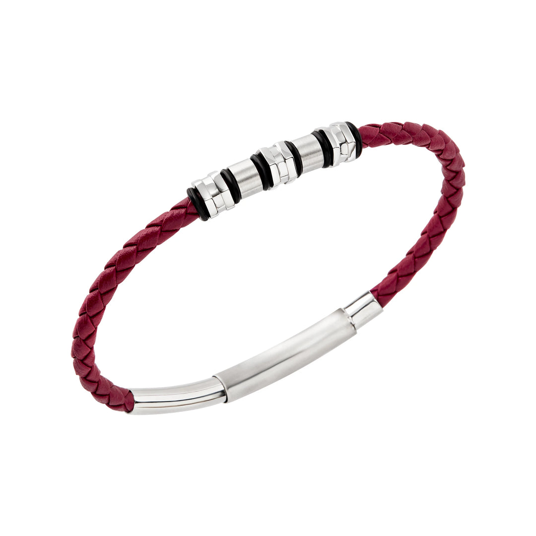 Breil Wanderlust Stahl-Lederarmband TJ3795