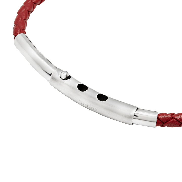 Breil Wanderlust Stahl-Lederarmband TJ3795