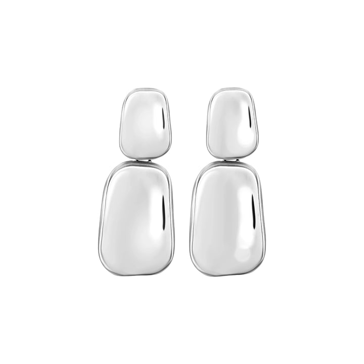 Breil orecchini pendenti Sculpture acciaio TJ3812