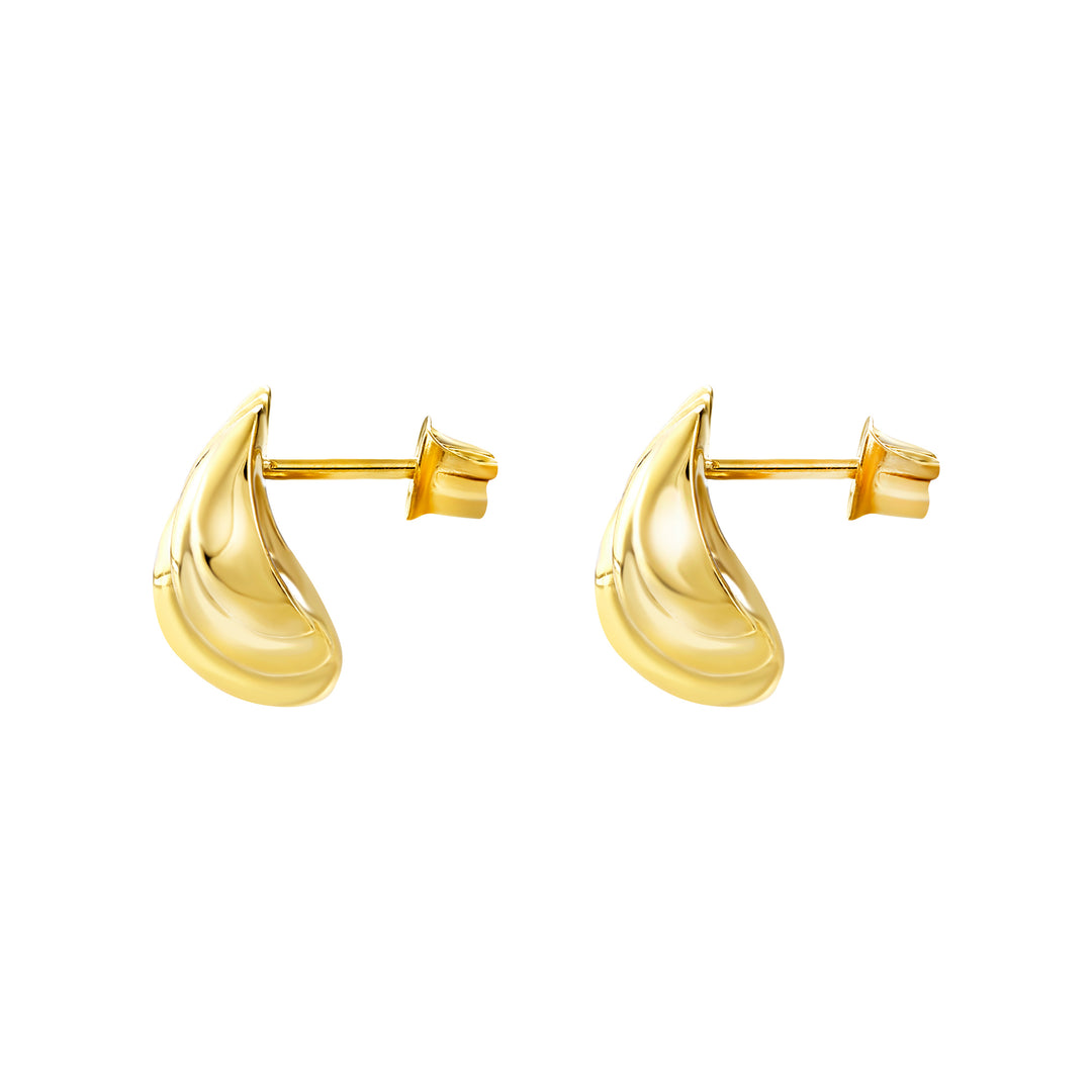 Breil Globe-Ohrringe aus Stahl mit IP-Gold-Finish TJ4073