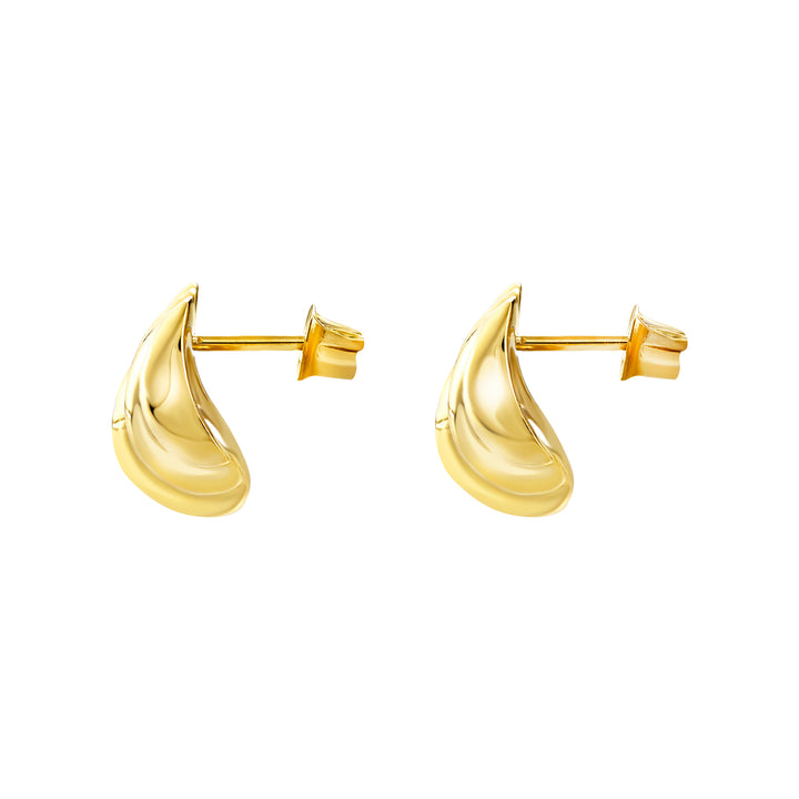 Breil Globe-Ohrringe aus Stahl mit IP-Gold-Finish TJ4073