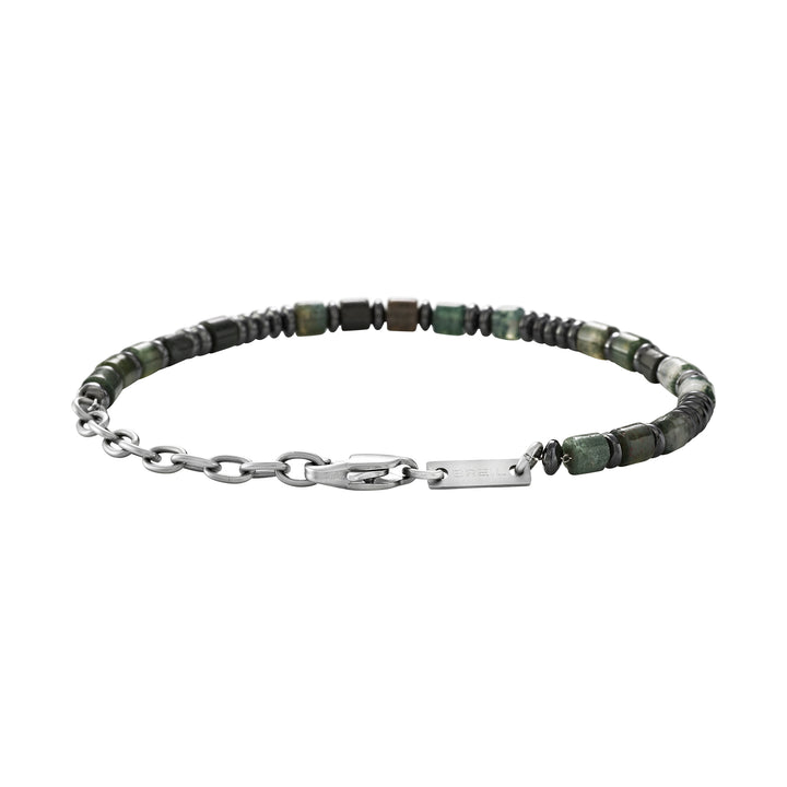 Breil bracciale Rock Hard acciaio agata TJ4131