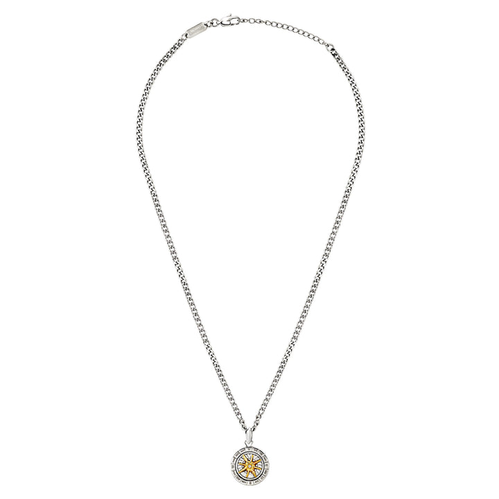 Breil Primal Compass Stahlhalsband TJ4169
