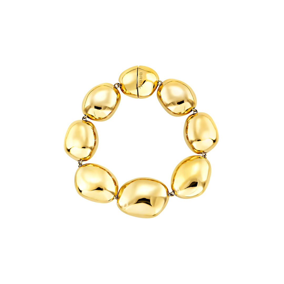 Breil bracciale Petra acciaio finitura PVD oro 14K TJ4230